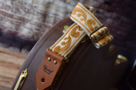 Bluebird Vintage Series - Ocher Flourishes Scroll