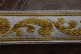 Bluebird Vintage Series - Yellow Flourishes Scroll