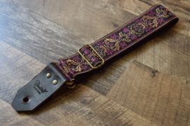 Bluebird Modern Series - Bordeaux Red Gold Floral