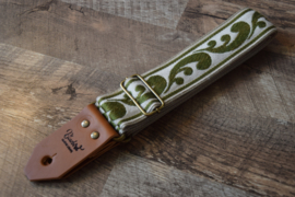 Bluebird Vintage Series - Green Flourishes Scroll