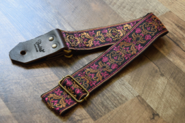 Bluebird Modern Series - Bordeaux Red Gold Floral