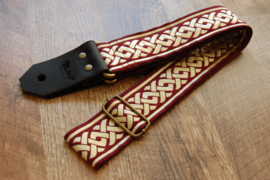 Bluebird Modern Series - Red & Gold Silk