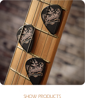 Bluebird Guitar Straps - Guitar Picks