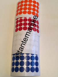 Confetti rood/wit/blauw/oranje