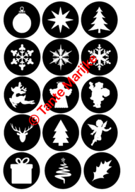 3 waxinelichtjes kerst