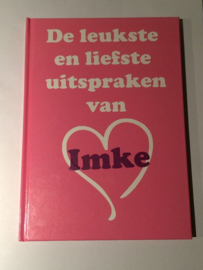 Uitspraken boekje alleen sticker