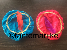 Pietenmuts (roze/blauw/groen/paars)