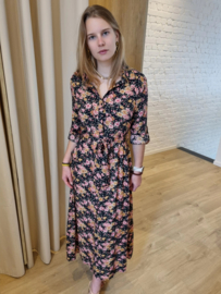 maxi-hemdjurk viscose bloemen
