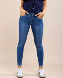Toxik skinny fit denimblauw L21475-1