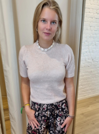 truitje met lichte glitter lichtroze