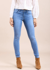 Toxik mediumhoge taille  super push up bright blue L21476-2