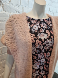 blouse bloempjes zwart