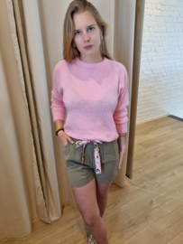 zachte trui alpacawol babyroze