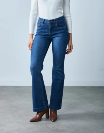 Toxik hoge taille dark bootcut jeans H2757
