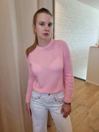 zachte trui alpacawol lichtroze
