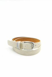 riem glitterdetails beige