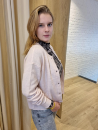 lichtroze cardigan JDY