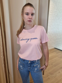 T-shirt dancing queen roze