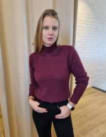 super zacht soft touch truitje aubergine