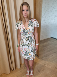 JDYSEZEN LIFE S/S WRAP DRESS WVN DIA