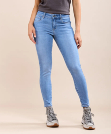 Toxik skinny fit licht glad denimblauw L21475-2
