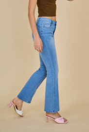 Hoge taille bootcut jeans super stretch ALH1690