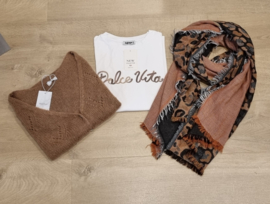 longsleeve dolce vita wit (ruime maat)