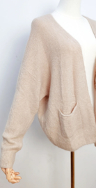 comfy cardigan beige