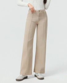 Sister wide jeans met hoge taille  beige  ST 6039