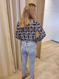 gesmockte top met stretch JDY SIENNA2