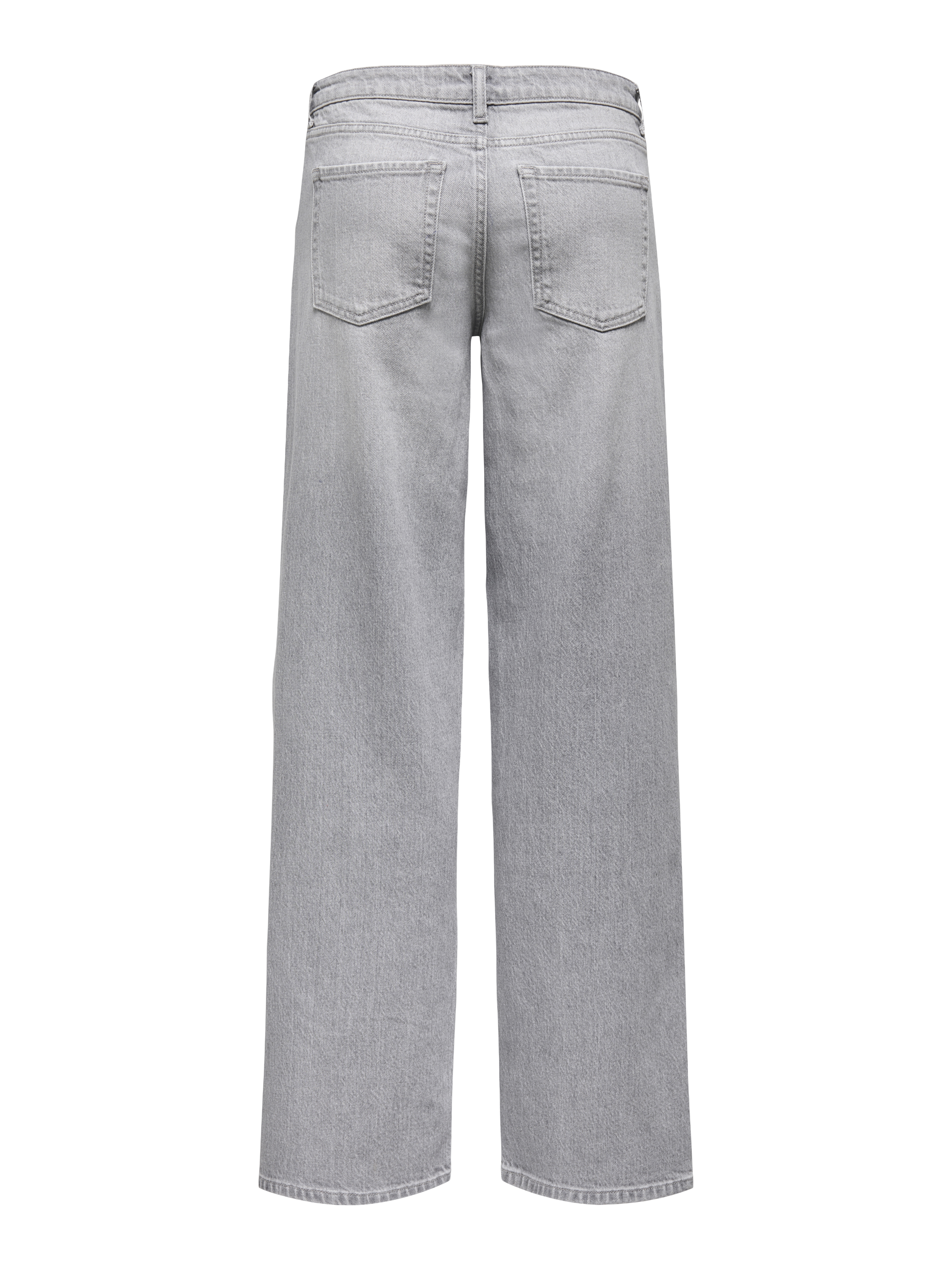 Middelhoge taille wide jeans JDY Katie light grey