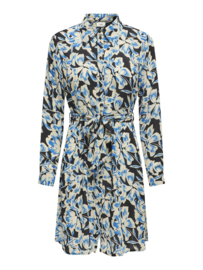 jurk met blauwe accenten JDY