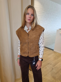 teddy vestje chocolat