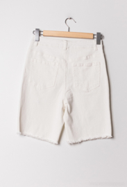 wit shortje hoge taille