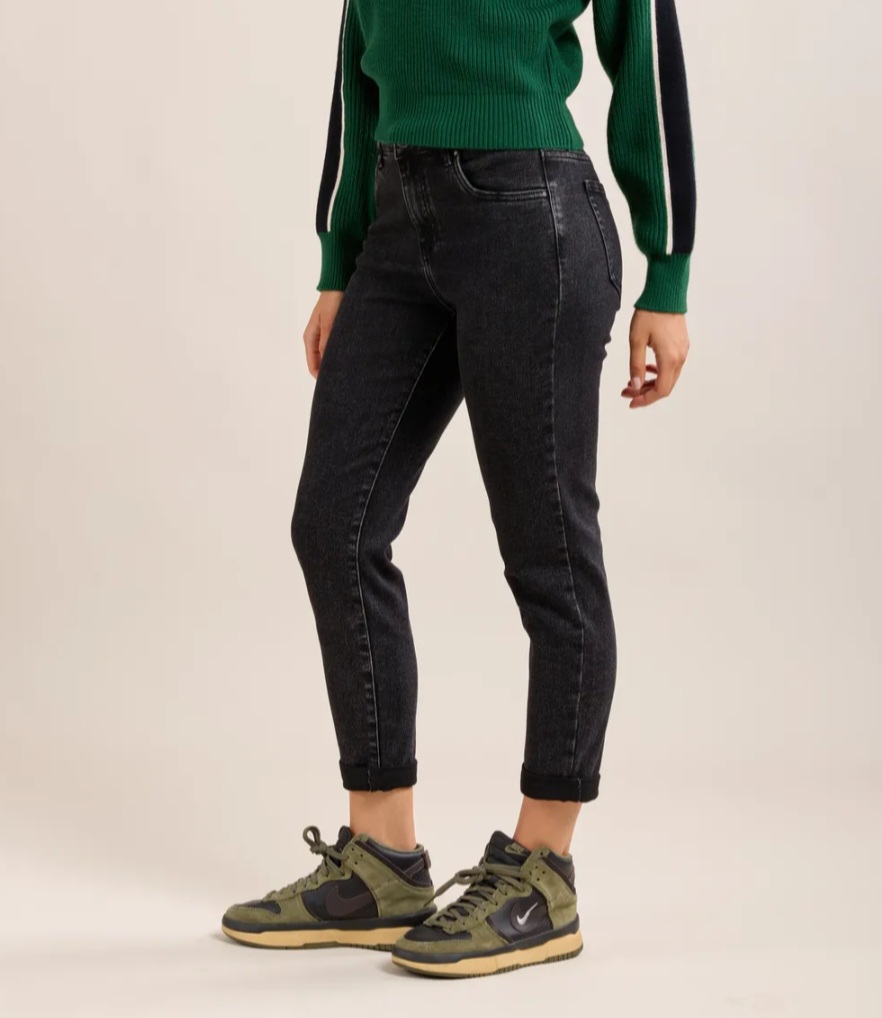 Toxik mom jeans black L20029-3