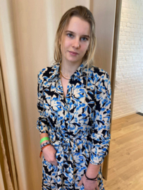 jurk met blauwe accenten JDY