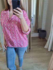 bloesje fuchsia print