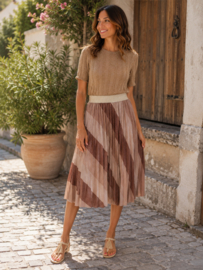 rok lurex multi mokka