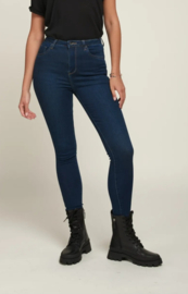 Toxik hoge taille dark raw jeans L185-J85