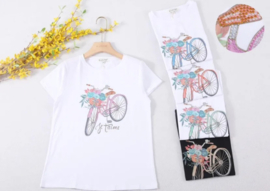 T-shirt fiets