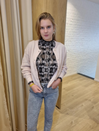 lichtroze cardigan JDY