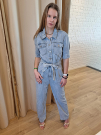 jumpsuit jeans lichtblauw