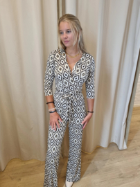 jumpsuit met grafische print