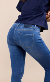 Toxik skinny fit denimblauw L21475-1
