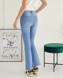 Hoge taille bootcut jeans super stretch ALB1622