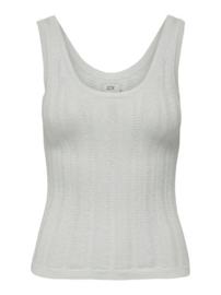 topje JDYBEAUTY S/L GLITTER ecru