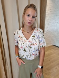 JDYSEZEN LIFE S/S TOP WVN DIA pristine garden