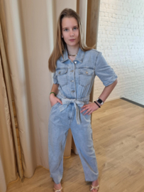 jumpsuit jeans lichtblauw