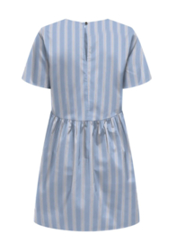 JDYMIO S/S SHORT DRESS WVN NOOS lichtblauw