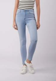 Toxik hoge taille lichtblauw L185-J67
